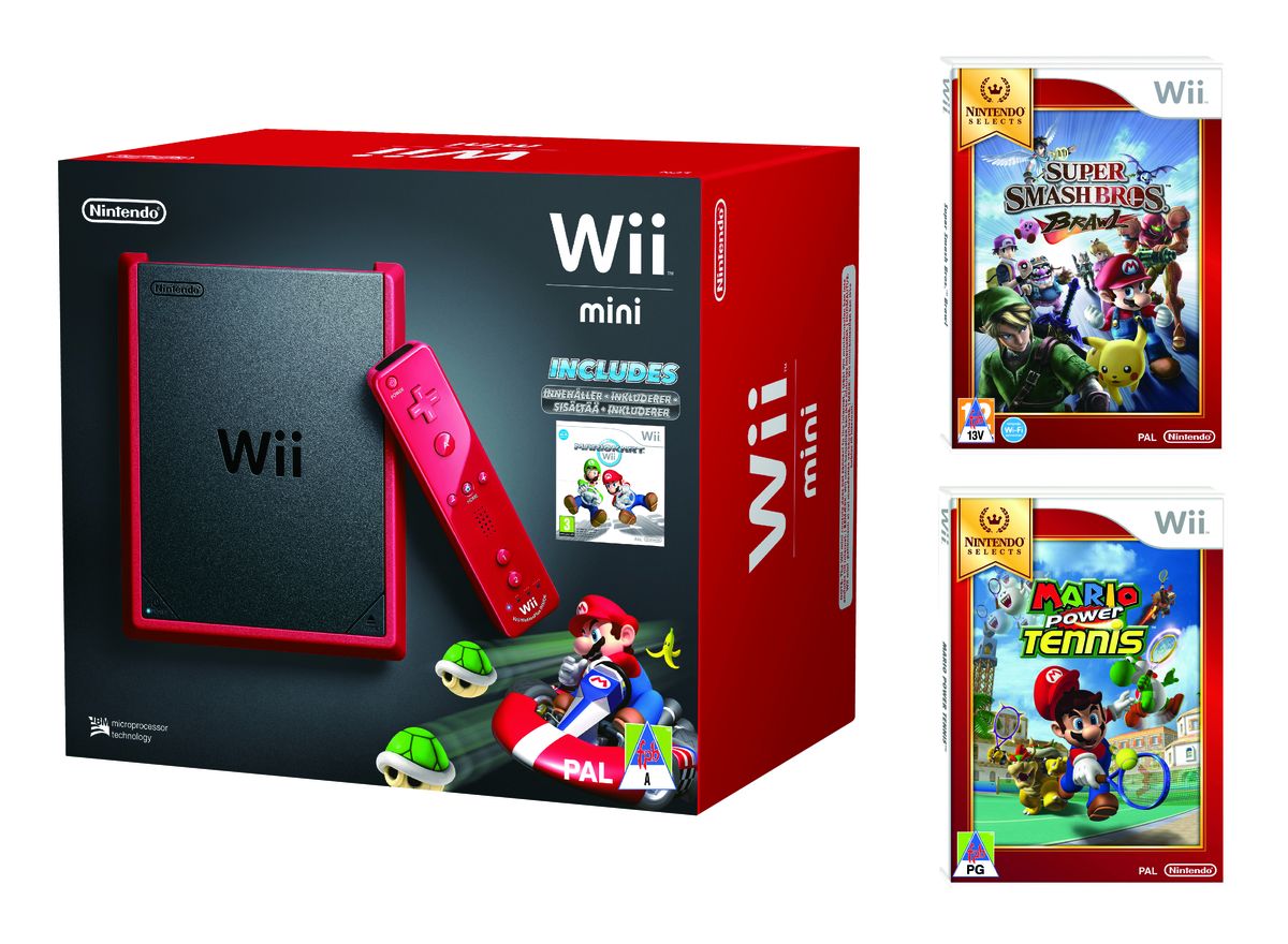 Wii Mini Console + 3 Games Buy Online in South Africa